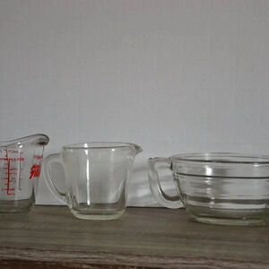 Trio  of Vintage Measuring cups